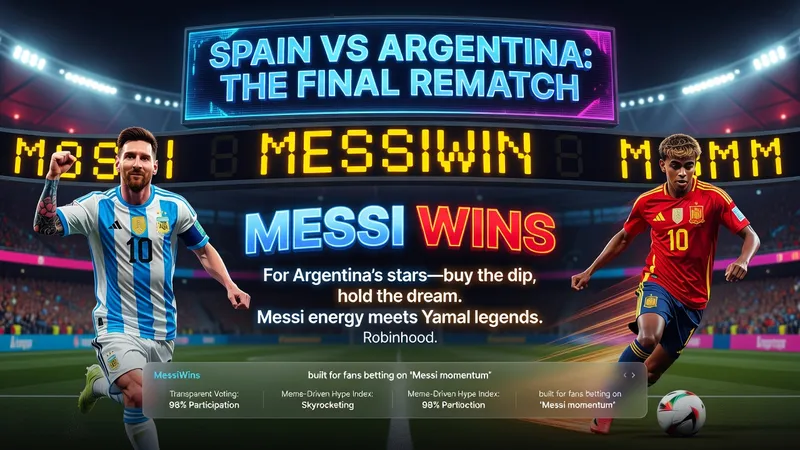 MessiWins Spain vs Argentina banner